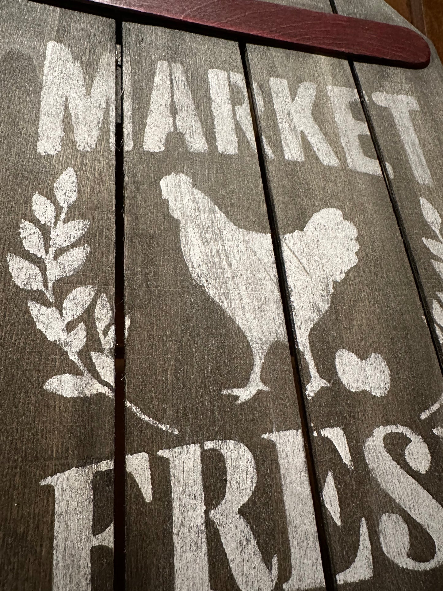 Market Fresh Sign
