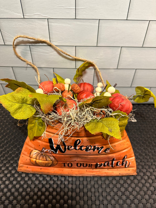 Pumpkin Patch hanging envelope