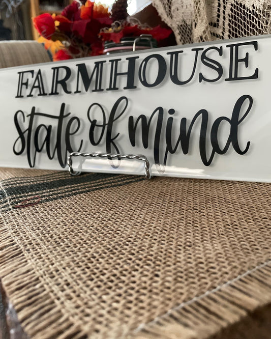 Farmhouse state of mind tile