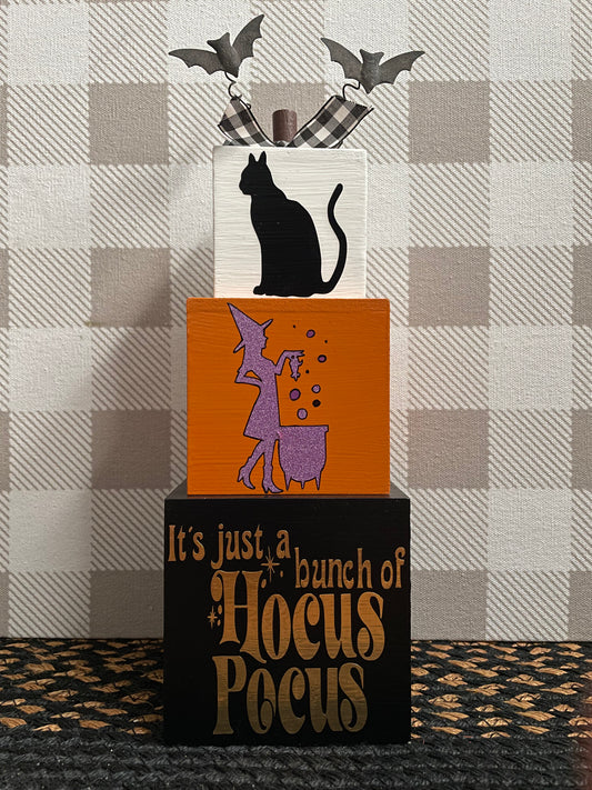 Witchy Halloween Stacking boxes