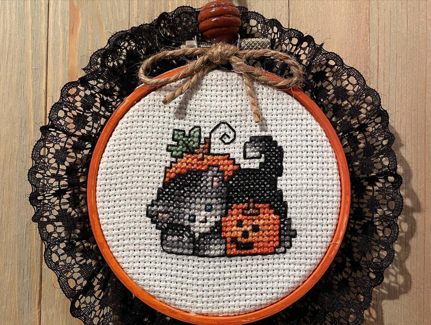 Black Cat Cross Stitch