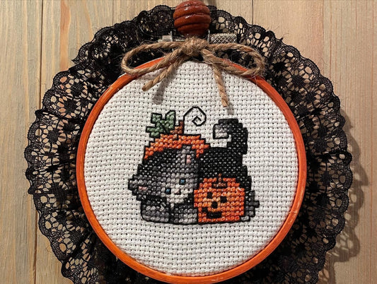 Black Cat Cross Stitch