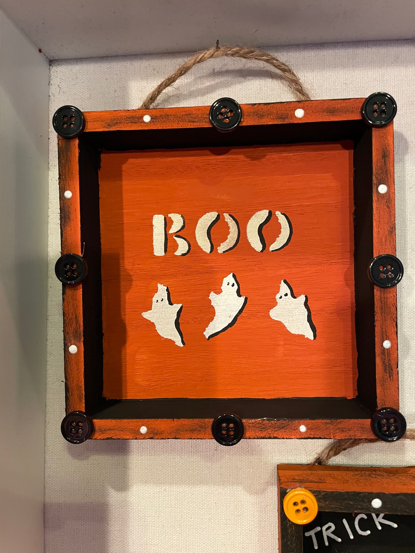 Halloween Shadowbox trio