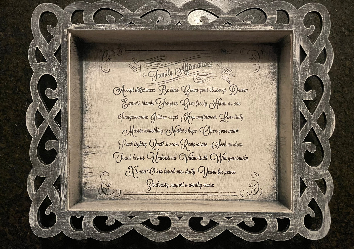 Family ABC’s Shadowbox