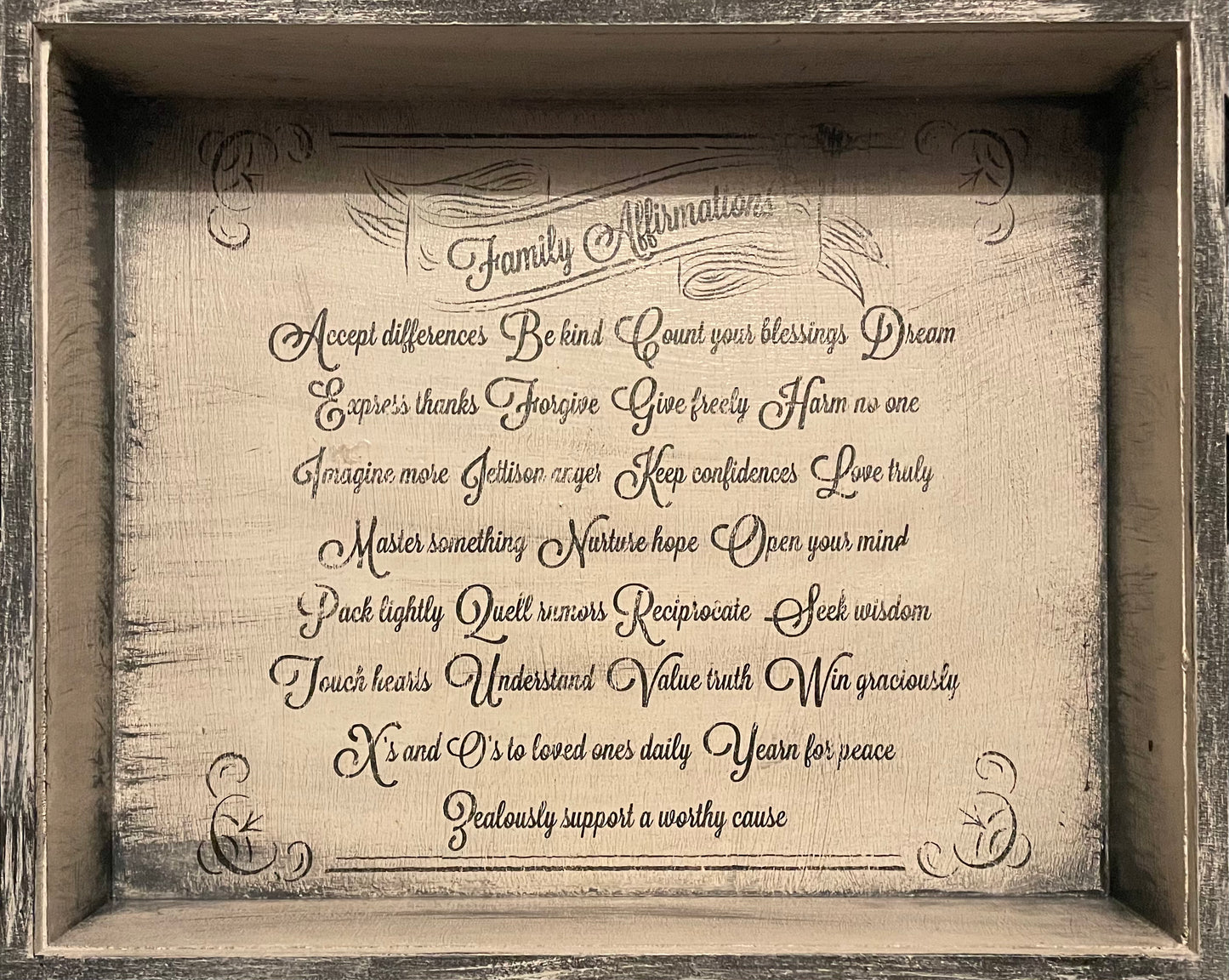 Family ABC’s Shadowbox