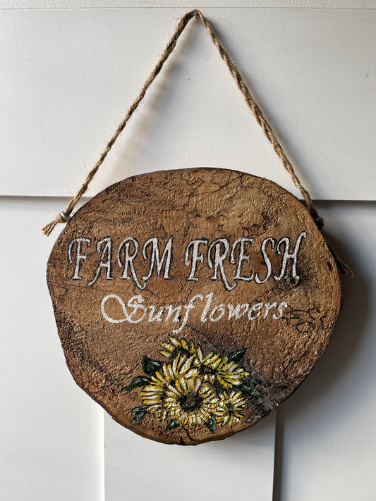 Sunflower Live Edge